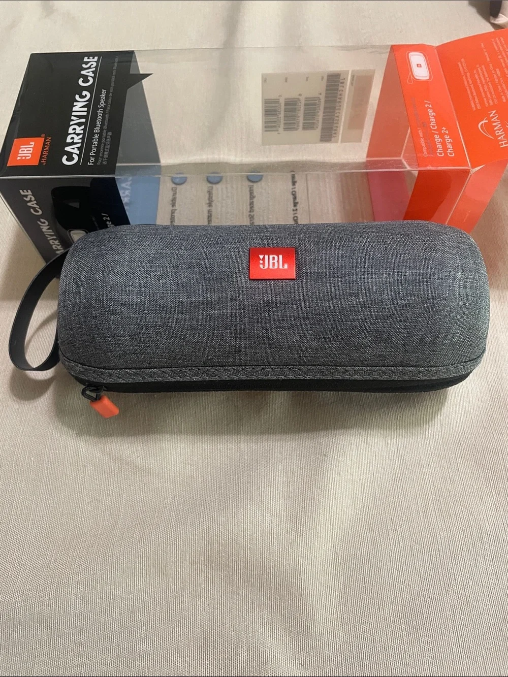 JBL Gray Fabric Carrying Case for Charge Series Speakers